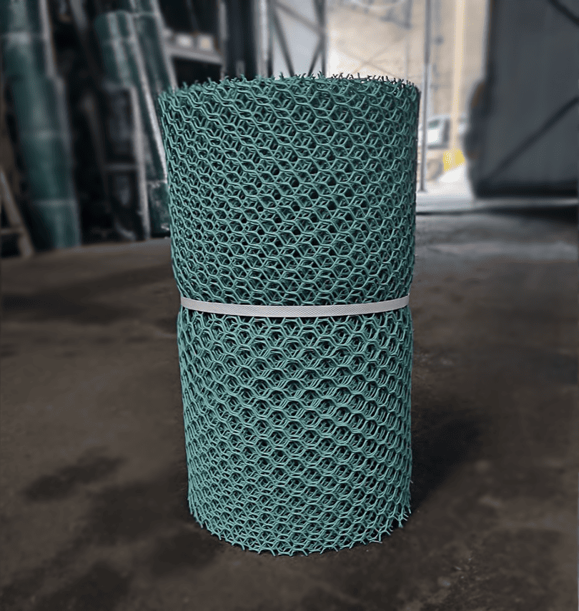 Сітка пластикова вольєрна 20х20мм/2,20мм 2,00м/20,00м 4